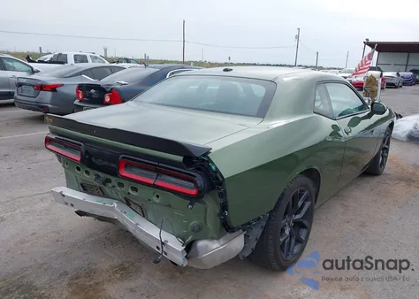 2021 Dodge Challenger Gt z USA, uszkodzony, nr VIN 2C3CDZJG6MH567689